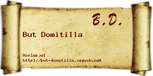 But Domitilla névjegykártya